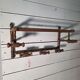 Napoleon III style bamboo wood coat rack