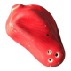 Vintage ceramic salt shaker red pepper