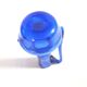 Miniature soliflore vase, antique blown glass in blue, craftsmanship from 1900.