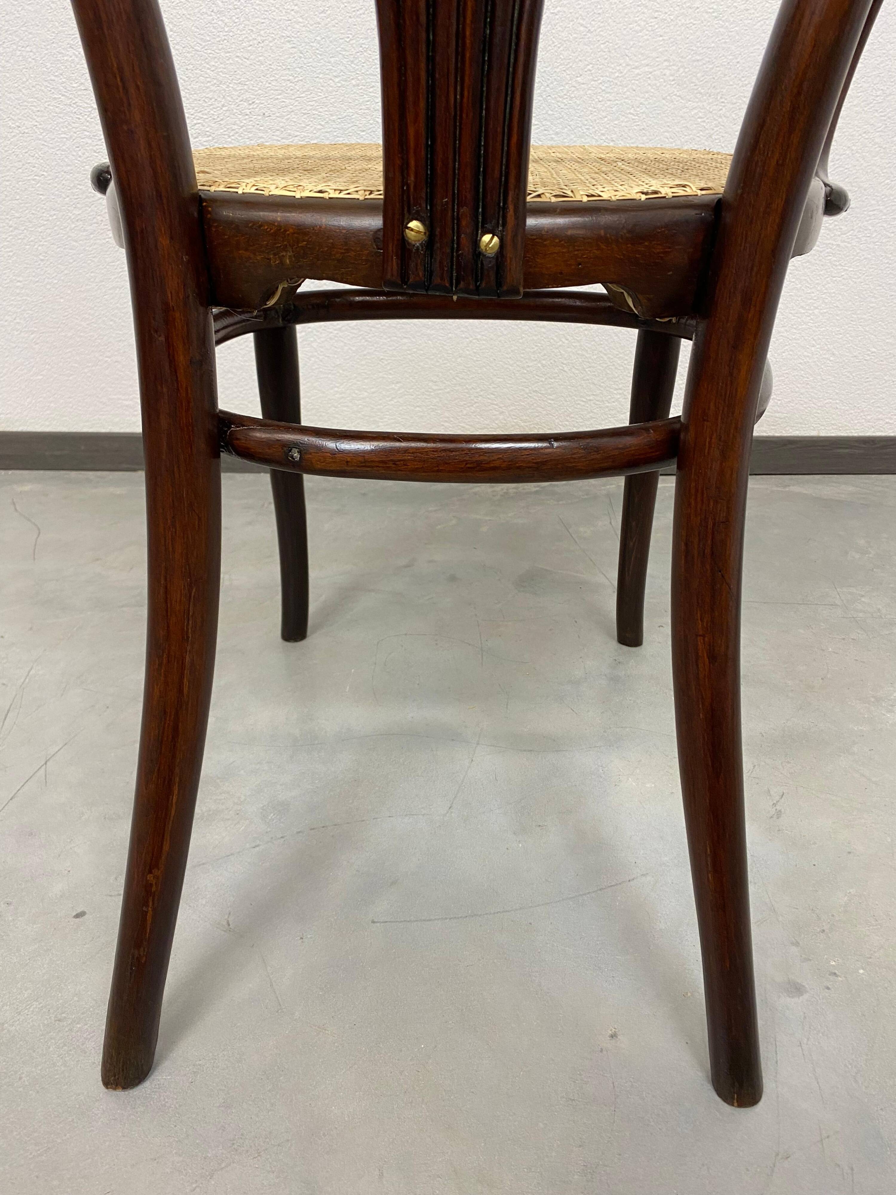 Secession Office Chair No. 25 by Thonet