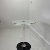 Table basse en acrylique moderne du milieu du siècle, années 1970