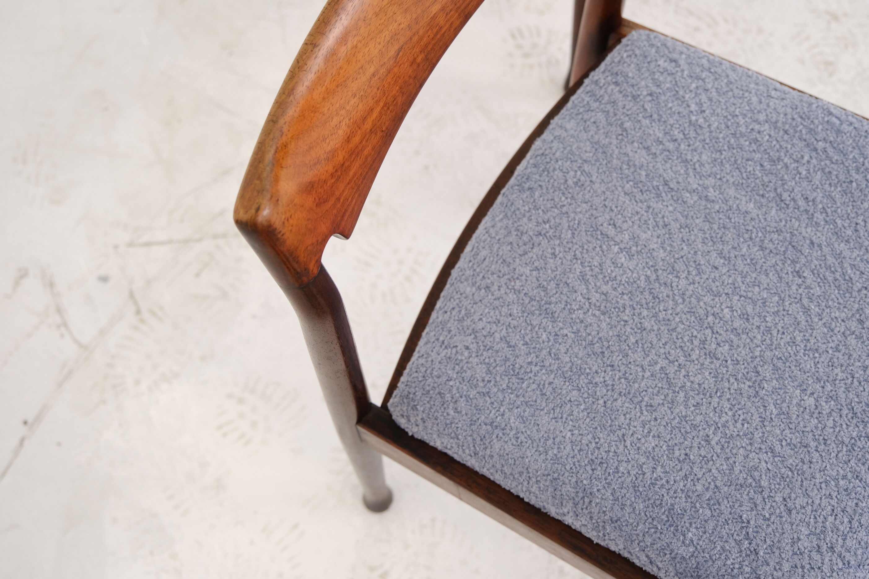 Mid Century Modern Dining Chairs, Set of 4, 1960's