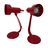 Pair of desk lamps from the 80s