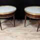 Paire de tables bouillotte Louis XVI