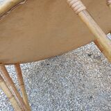 Table basse rotin  1960