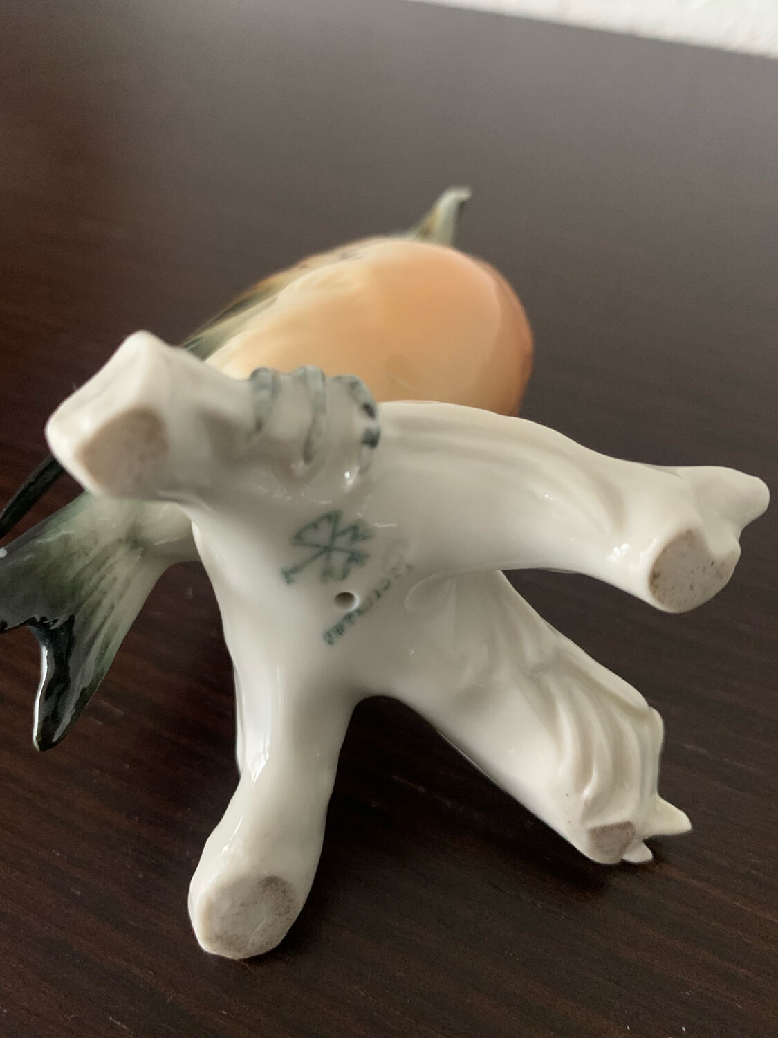 Couple d'oiseaux en porcelaine Karl Ens