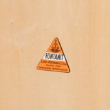 Luigi Fontana. Polished metal mirror. 1960s.