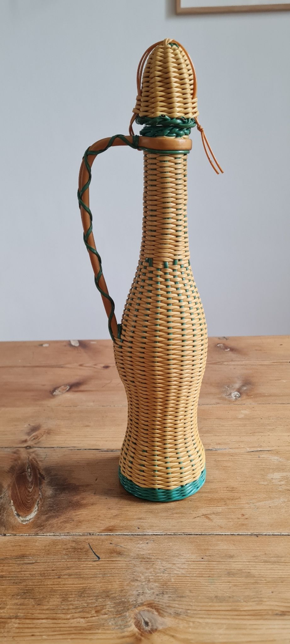 Carafe scoubidou vintage