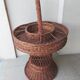 Portable wicker bar