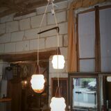 Scandinavian boomerang chandelier