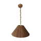 Vintage rattan hanging lamp