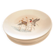 6 Villeroy and Boch dinner plates. Bird pattern.
