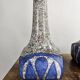 Set of 2 tall Persia glaze table lamps by Marianne Starck for Andersen, 1960s
