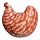 Signed terracotta hen