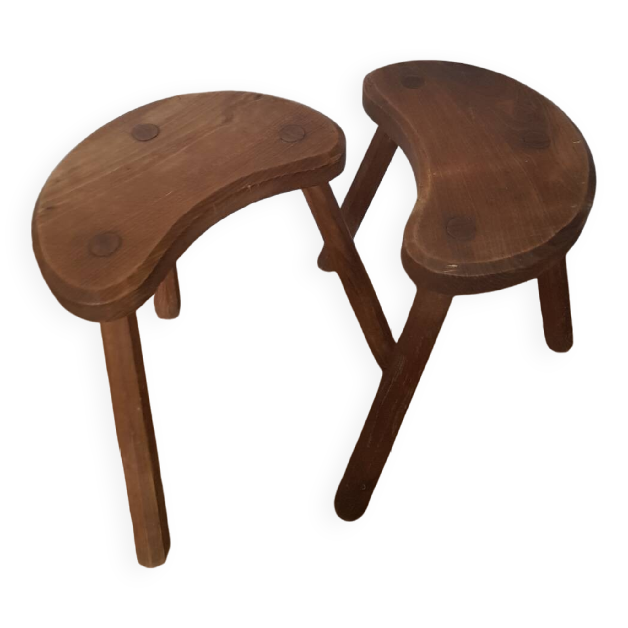 Set of 2 high vintage tripods