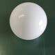Opaline globe, diameter 20 cm - mid-20th century