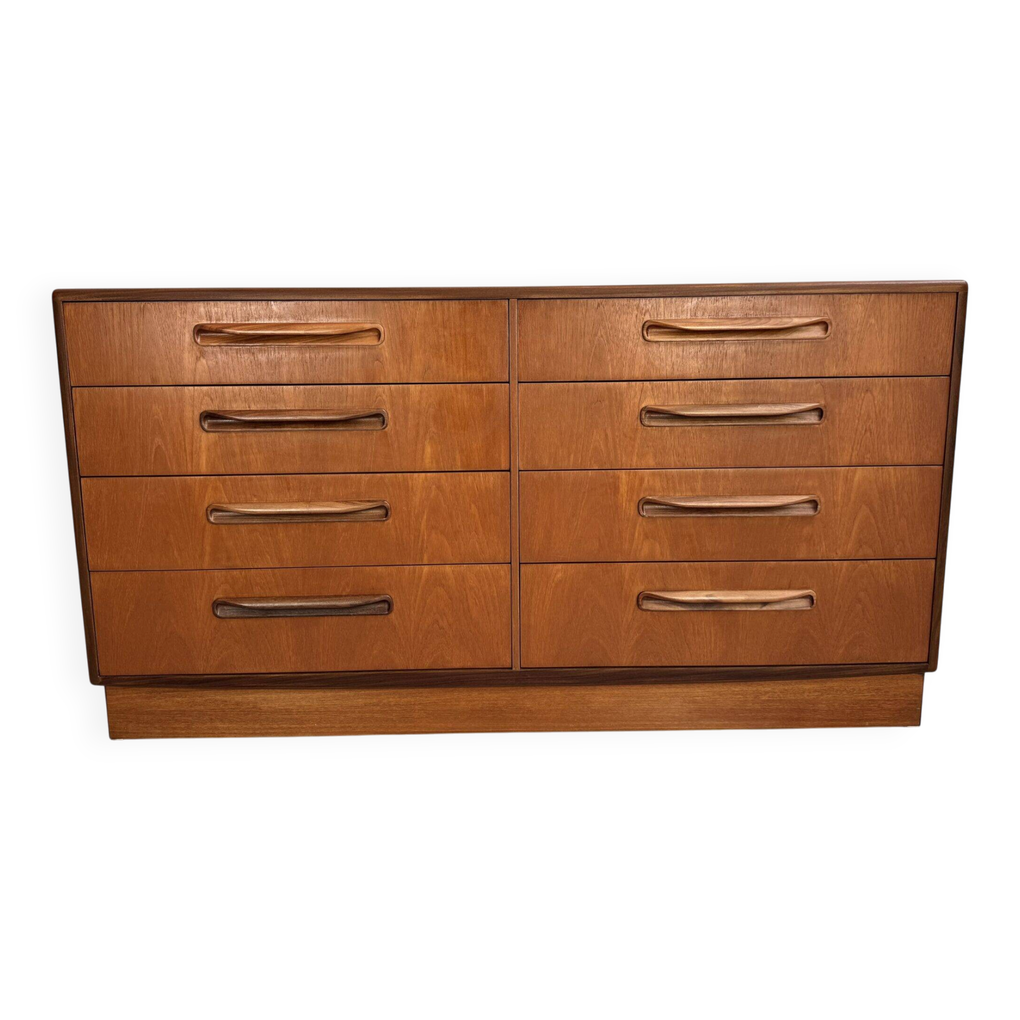 Vintage G-Plan chest of drawers.
