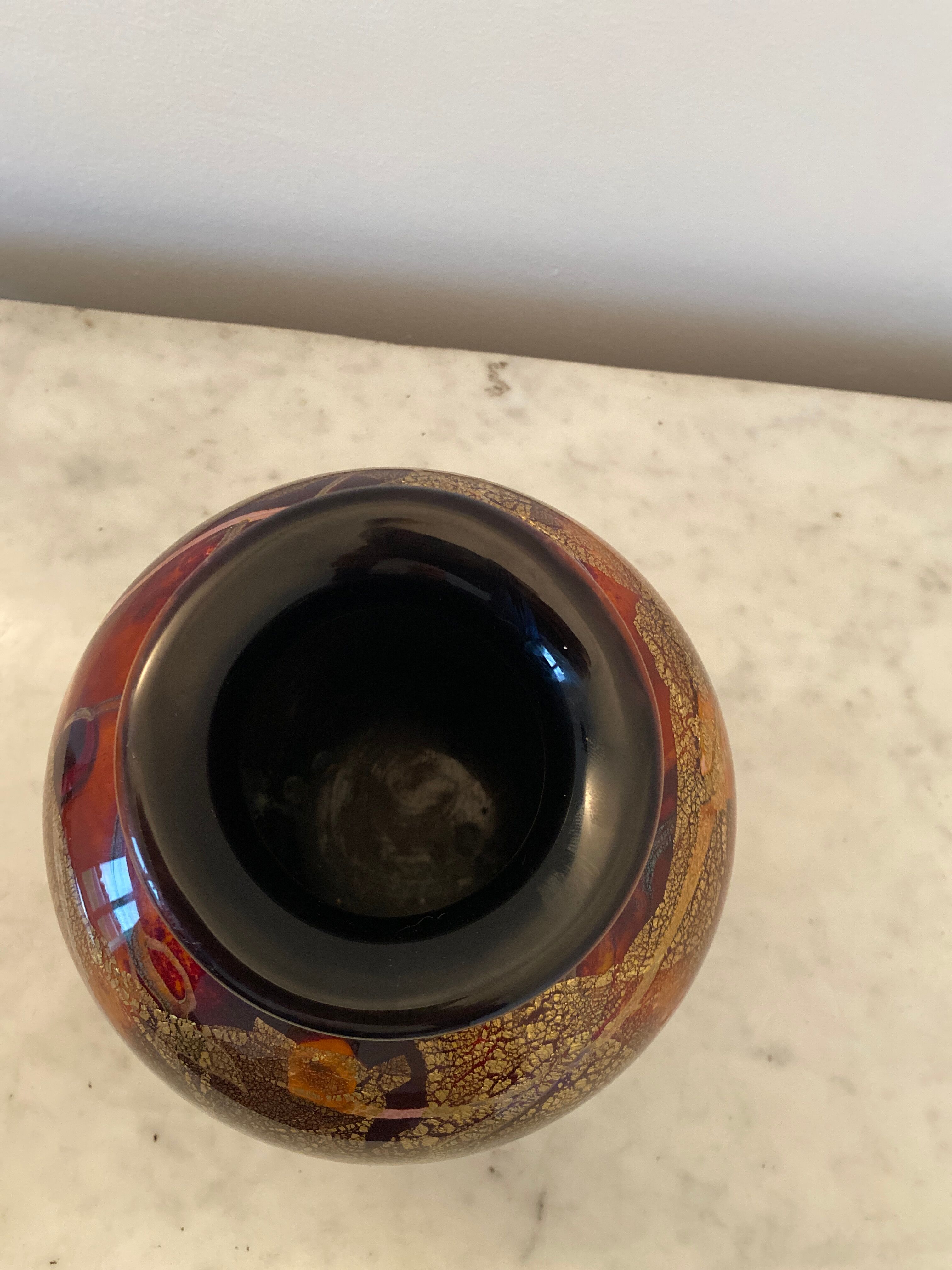 Glass vase from Biot