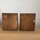 Set of 2 botanical decorative wooden frames, 13cm x 15.5cm