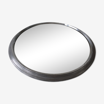 Mirror round vintage metal 42cm