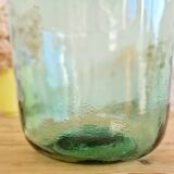 Old blue demijohn