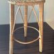 Vintage rattan and wicker plant holder