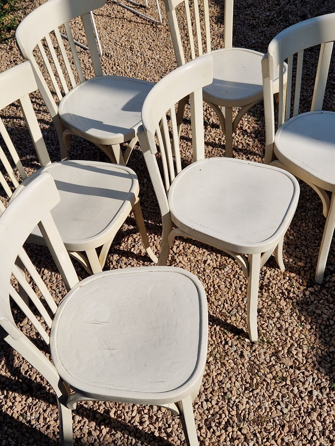 Bistro chairs x6