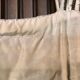Tapestry wall hanging with sailing boats motif on bamboo rod, Italy 1940s