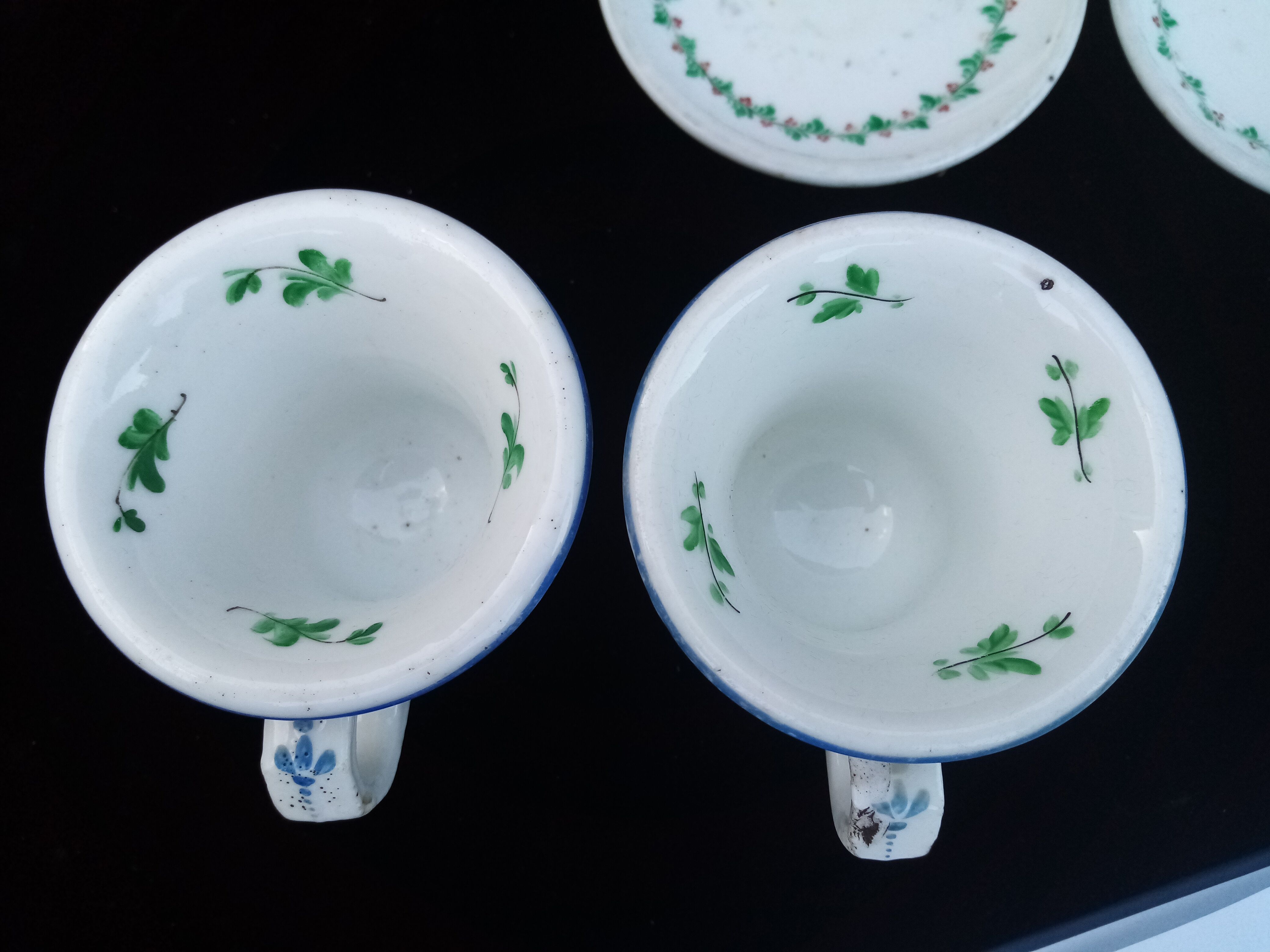 Pair of Napoleon III cups