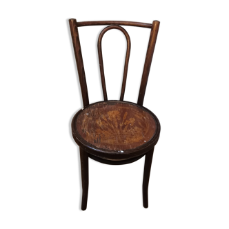 Chaise art déco type bistrot