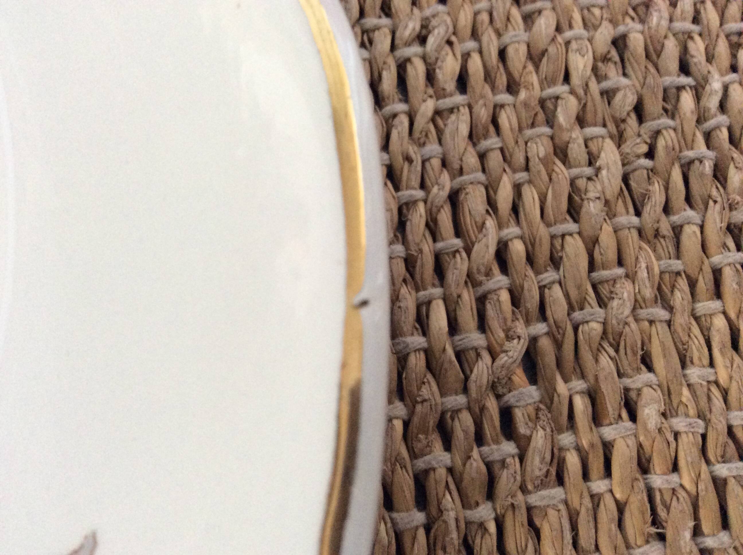 5 assiettes plates