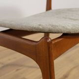 Mid-Century Model 49 Dining Chairs in Teak by Erik Buch for Odense Machine Gunning, 1960s, Set of 8