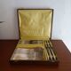 Housewife 24 seats 6 people art deco 1930 silver metal apollo