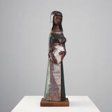 Mid‑Century Ceramic Sculpture by Perignem, Belgium 1960s