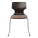 Flötotto Pagwood Chair with Fabric Seat, German Vintage Plywood Chair 1970s
