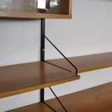 Système d'étagères Ulme (Rüster) Stil Design Skandi, années 1960