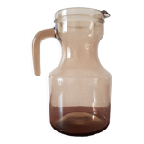 Carafe en verre noir