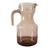 Carafe en verre noir