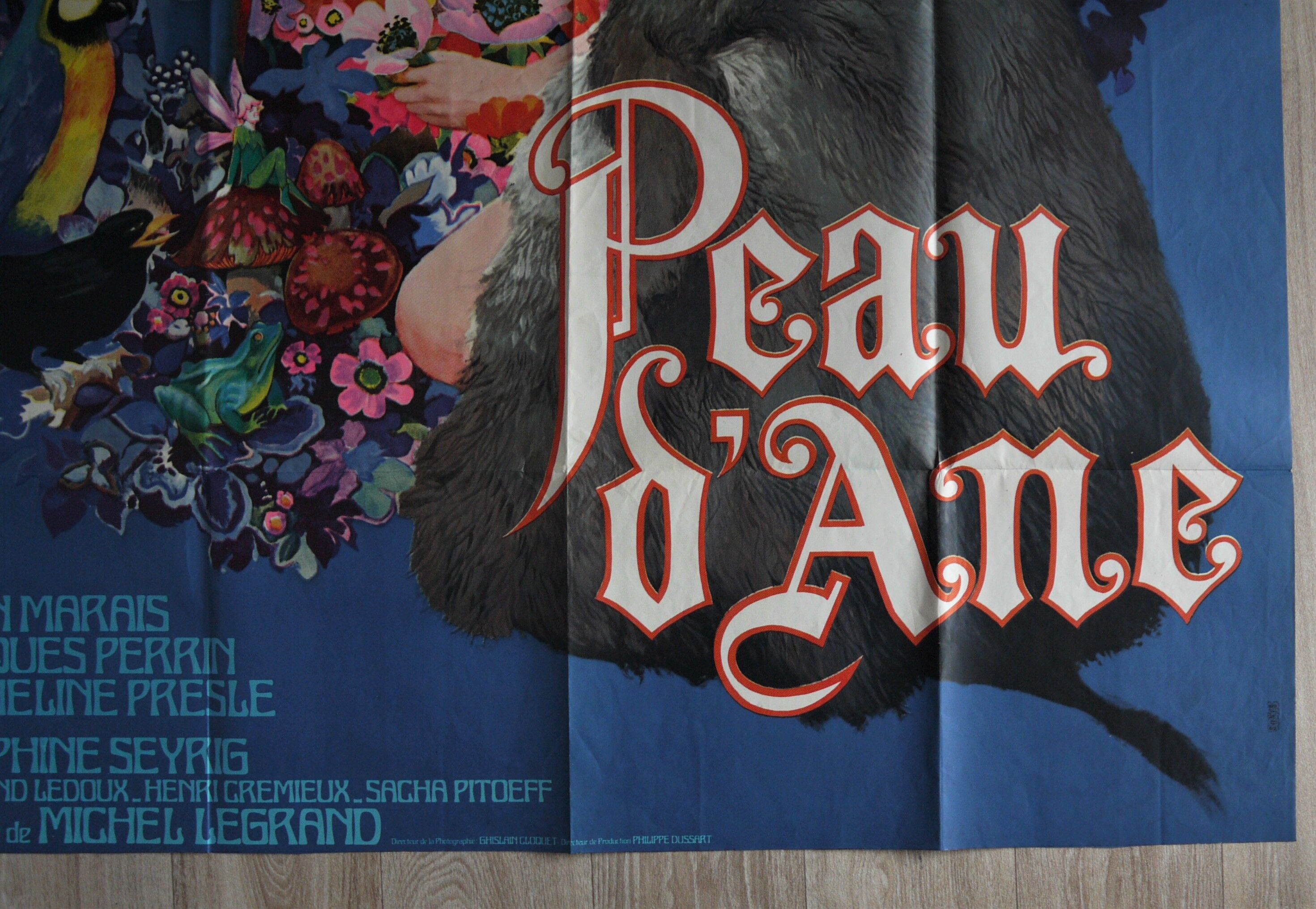 Original cinema poster "PEAU D'ANE" - Catherine Deneuve