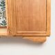 Parisian art deco wardrobe solid raw wood wardrobe