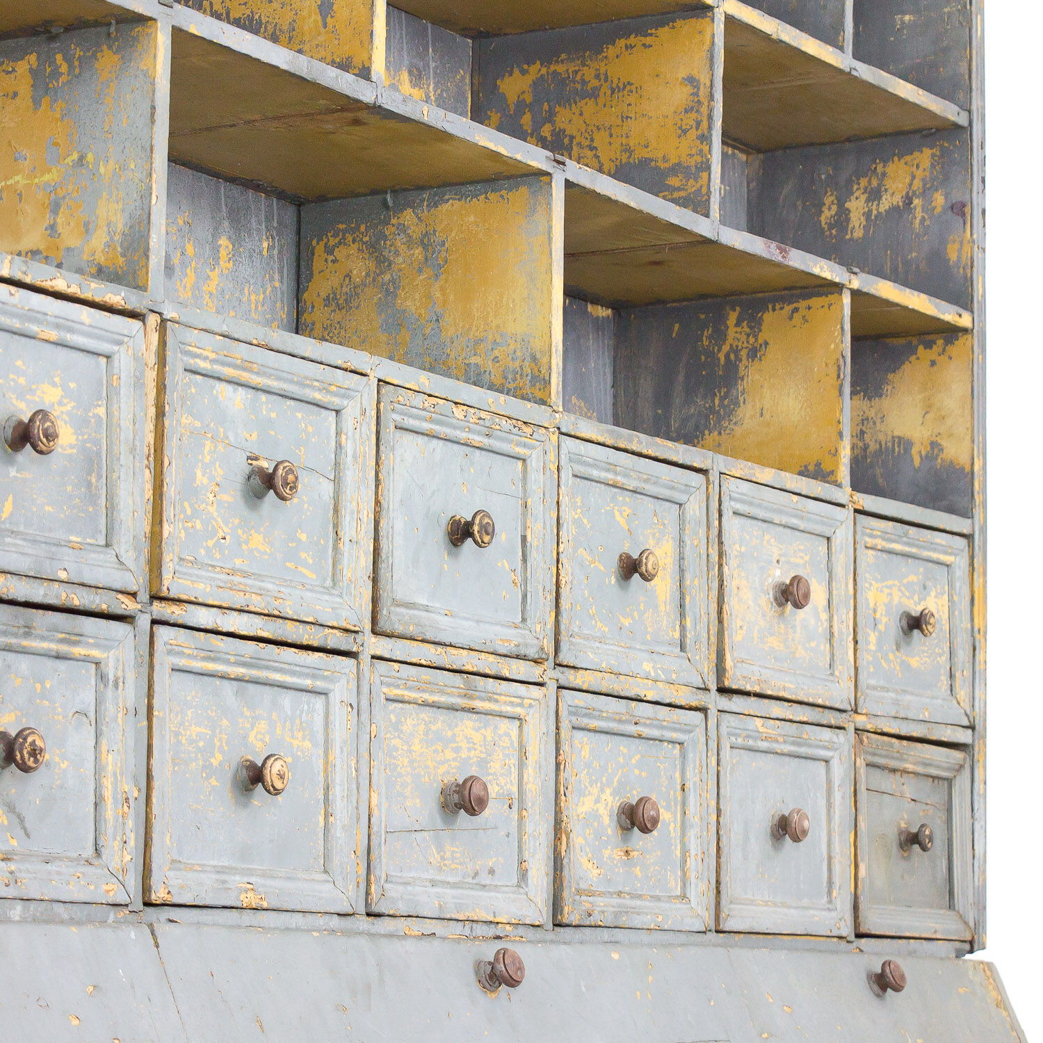 Big antique workplace cabinet