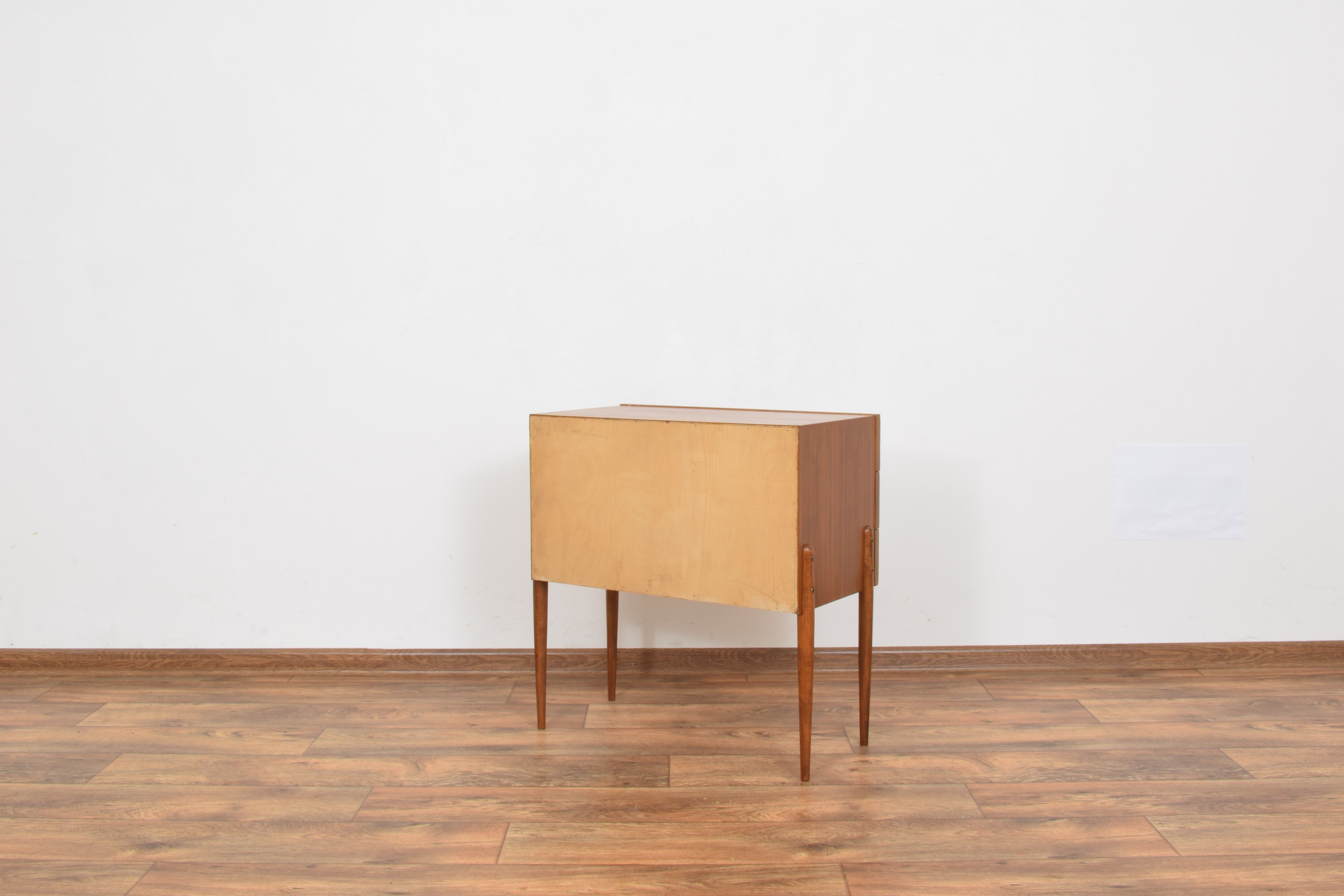 Mid Century Teak Chest Of Drawers From Hans Hawig Möbler, 1960s