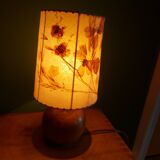 Vintage wooden lamp