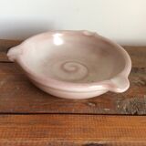 Glazed terracotta ashtray