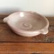 Glazed terracotta ashtray