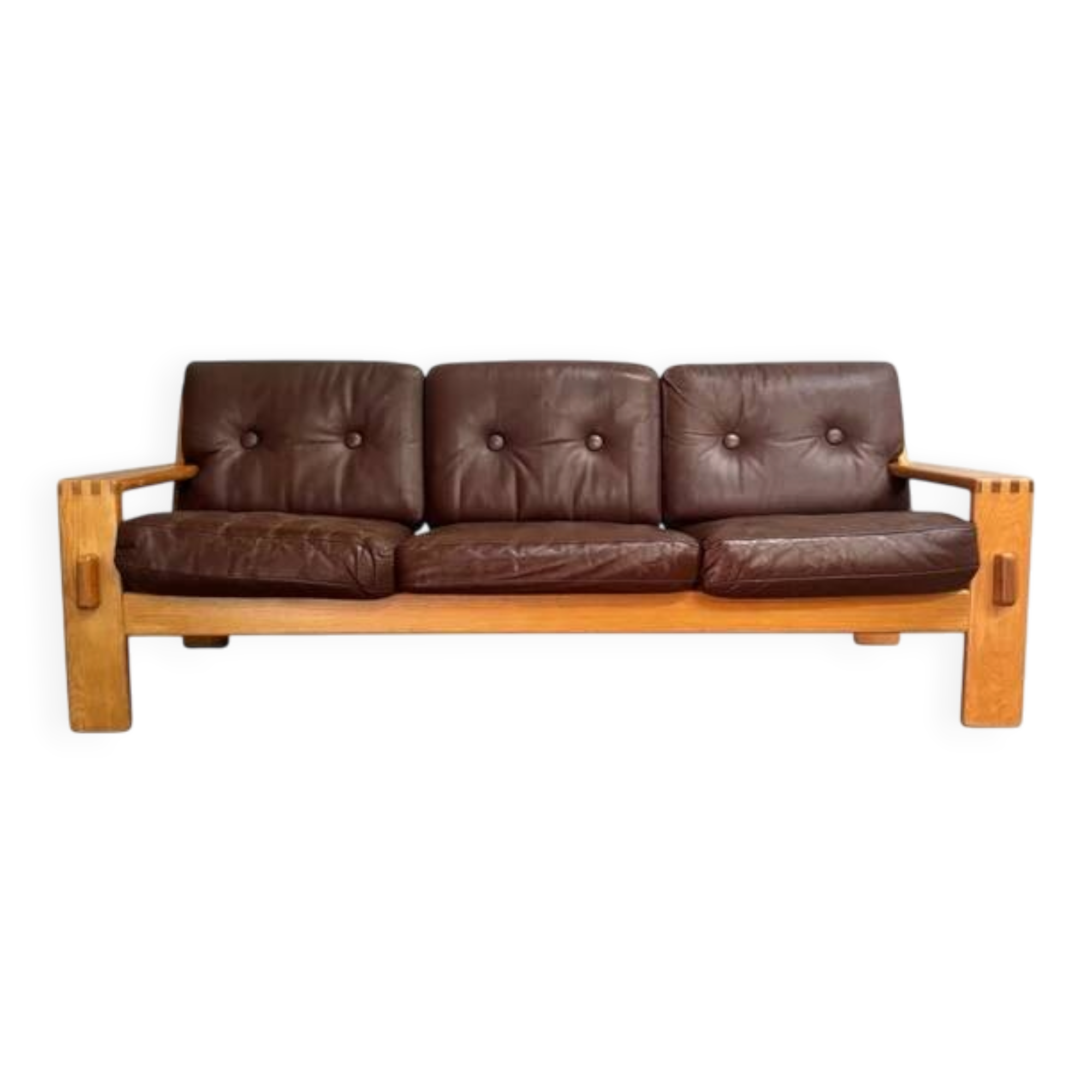 Vintage Asko Bonanza 3 seat sofa, Finland 1960s