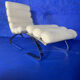 Fauteuil design et son Ottoman