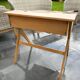 Children's desk with compass legs