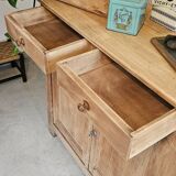 Old sideboard Parisian vintage wooden furniture