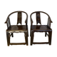 Pair of Chinese armchairs